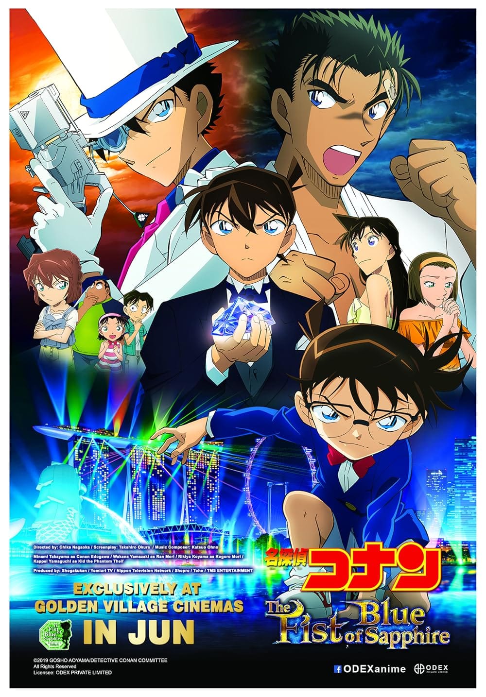 Detective Conan 23: The Fist of Blue Sapphire - Cú Đấm Sapphire Xanh (2019)