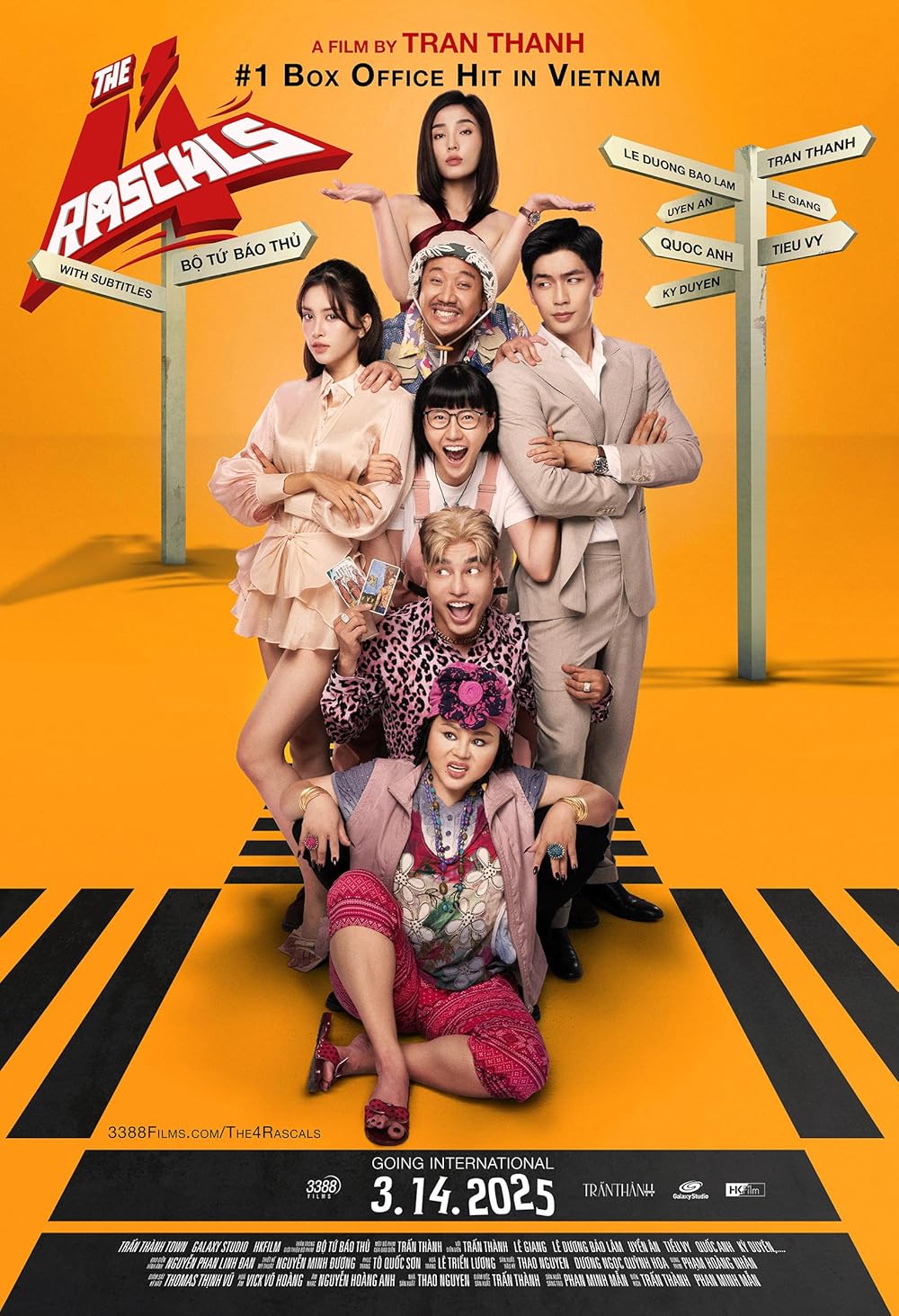 The 4 Rascals | Bộ Tứ Báo Thủ (2025)