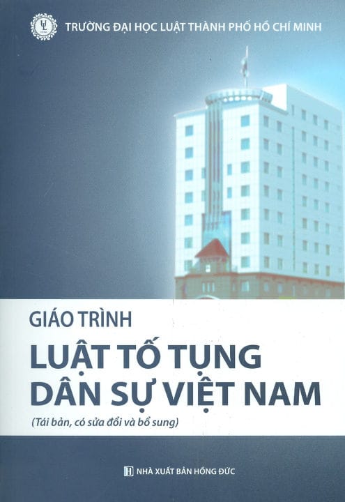 Giáo trình luật tố tụng dân sự Việt Nam - PGS.TS. Nguyễn Thị Hoài Thương