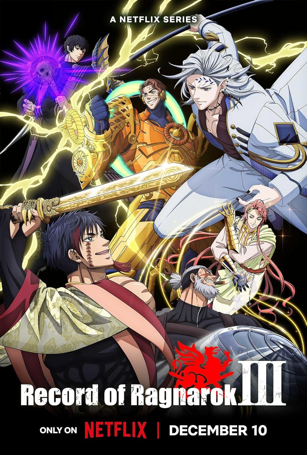 Record of Ragnarok - Đại Chiến Người Và Thần (TV Series 2021-2023) [3 Season]