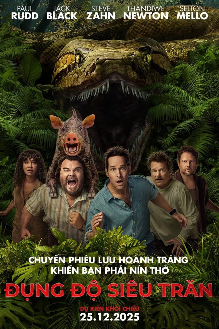 Đụng Độ Siêu Trăn | Anaconda (2025)